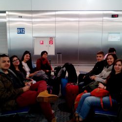 Η πρώτη ομάδα του Erasmus μας μόλις ξεκίνησε για την Ιταλία.