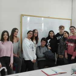 Συνεργασία με το  σχολείο MBEI N.T. Antoshkin Gymnasium #1 στην Ρωσία